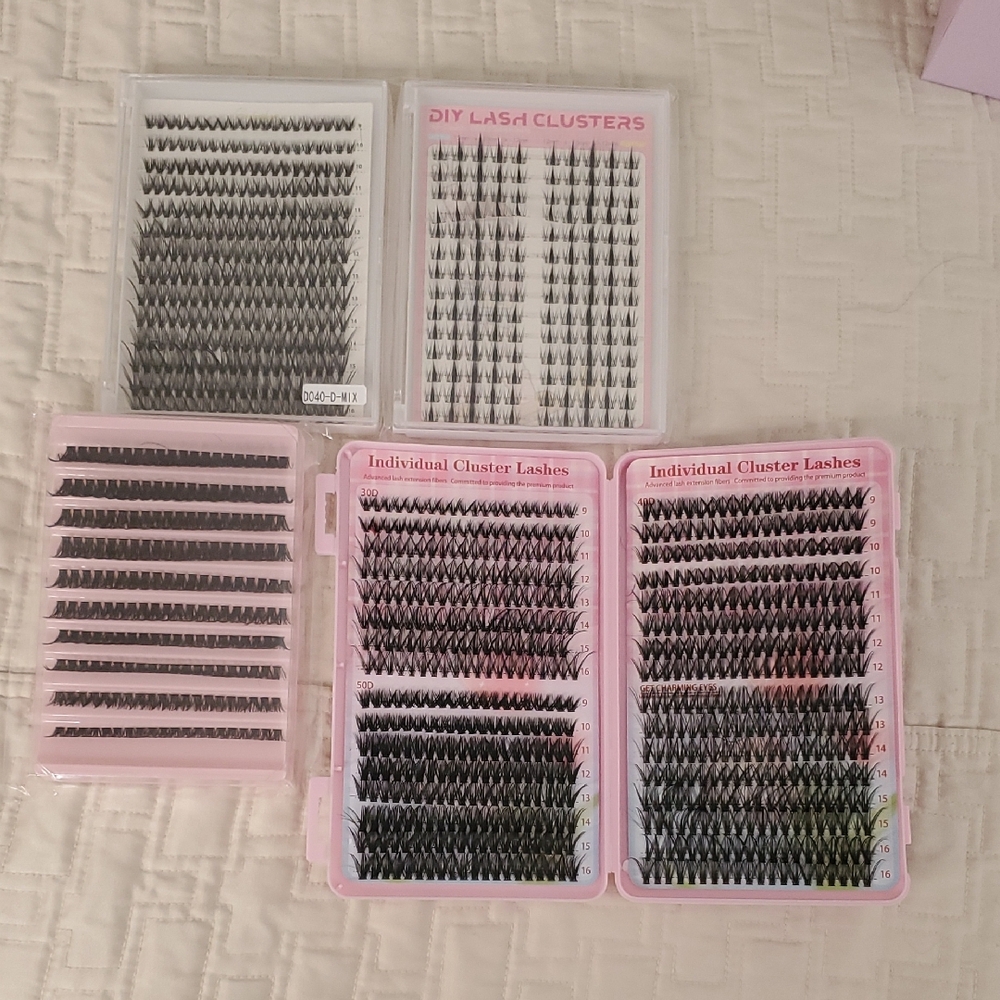 Variety Pack of Individual Cluster Lashes